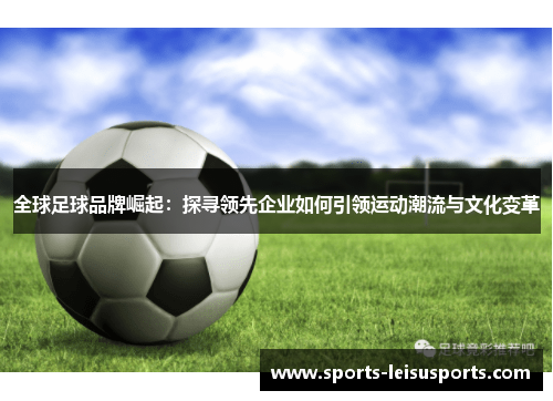 全球足球品牌崛起：探寻领先企业如何引领运动潮流与文化变革